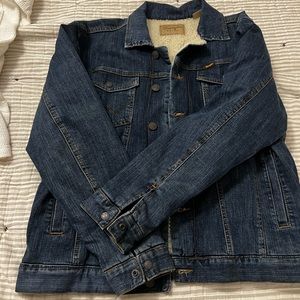 Wrangler Retro Sherpa Jean Jacket Large